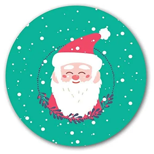 Christmas with Snowman Santa Acrylic Tea Coasters