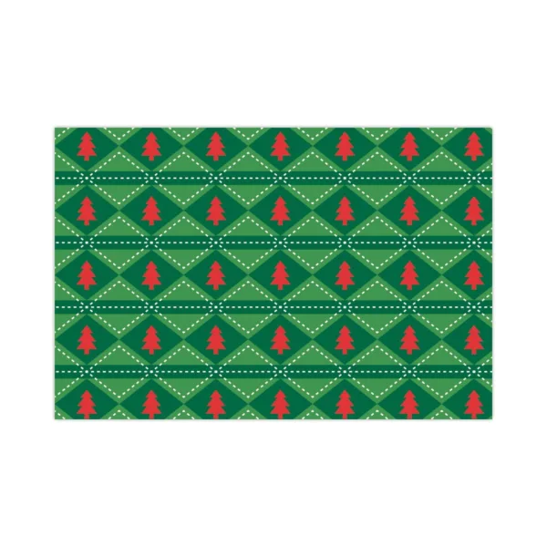 Xmas Tree Xmas Table Mats and Runner Set