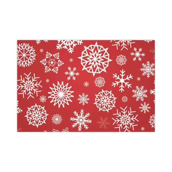 Snowflake Xmas Table Mats and Runner Set