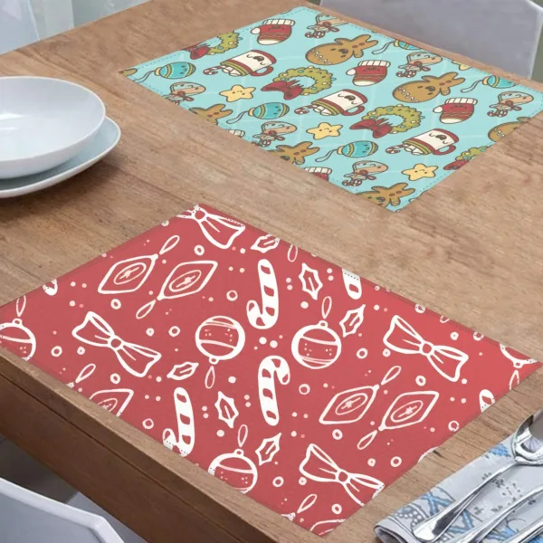 Charming Classy Christmas Table Mats