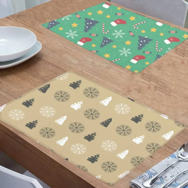 Charming Classy Christmas Table Mats