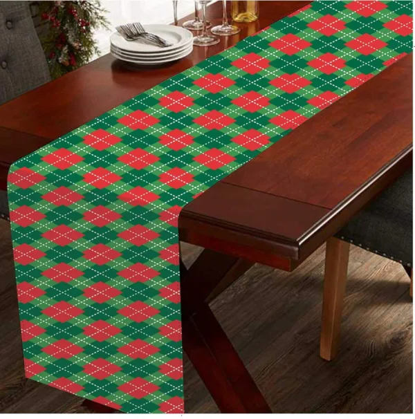 Xmas Tree Classy Christmas Table Runner