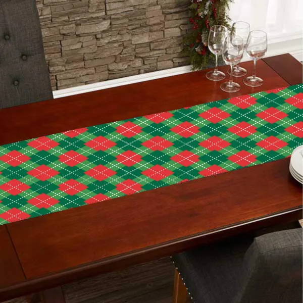 Xmas Tree Classy Christmas Table Runner