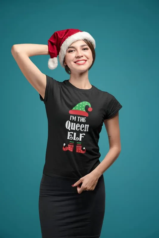 Elf Family Printed Matching Christmas T-Shirt