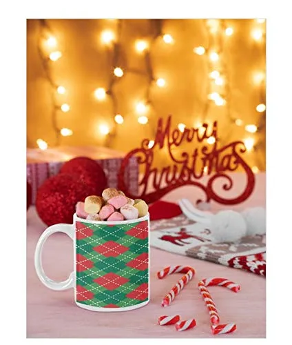 Marvelous Classic Christmas Coffee Mug With Coaster