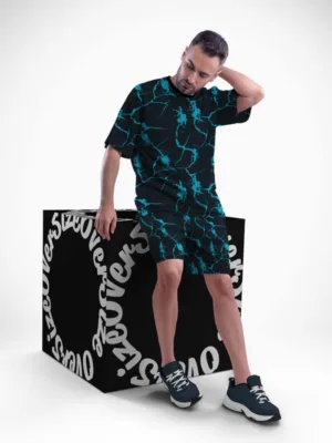 Thunder web All Over Printed Co-ord Set of Men