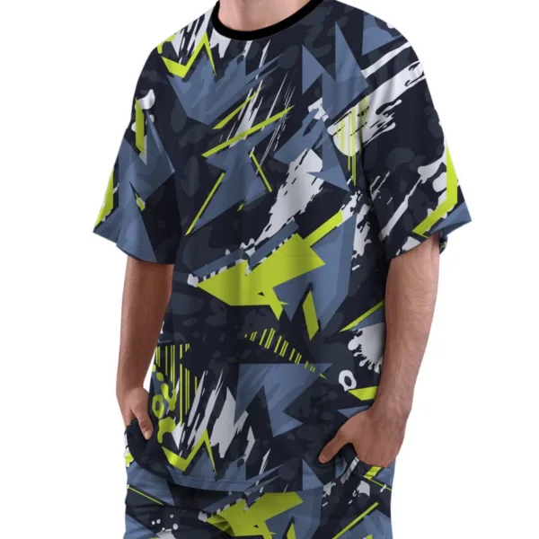 Neon pop All Over Printed Co-ord Set of Men