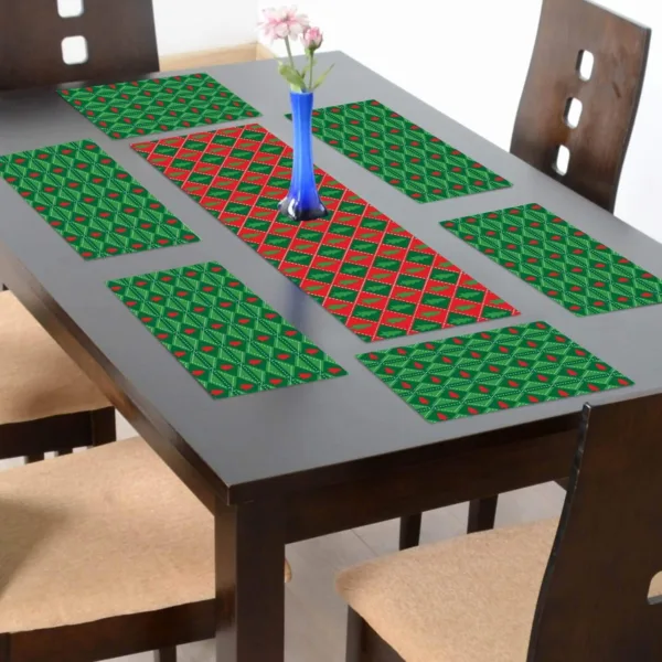 Classy Xmas Table Mats and Runner Set