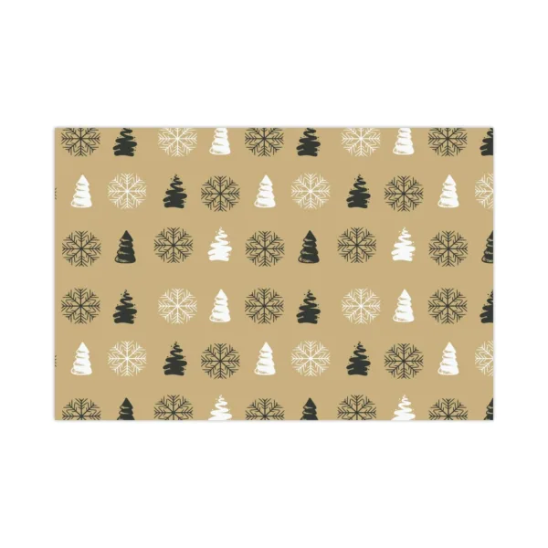 Snowflake Xmas Table Mats and Runner Set