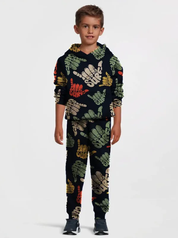 Cool Surf All Over Printed Winter Co-ord Set