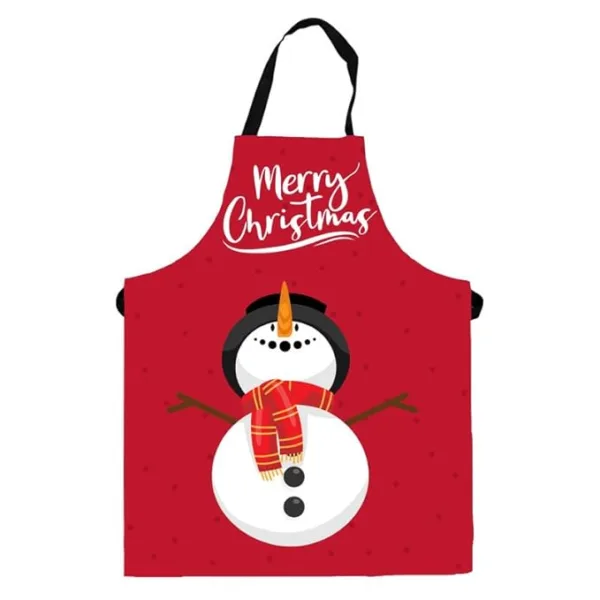 Snowman Christmas Kids Apron