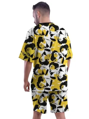 Art Figure All Over Printed Co-ord Set of Men