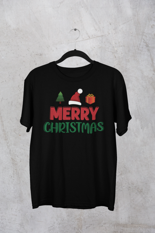 Merry Christmas Printed T-Shirt for Women