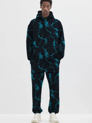 Thunder Web All Over Printed Winter Co-ord Set