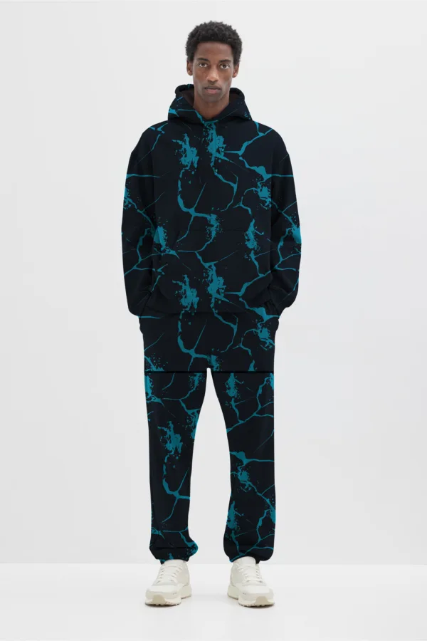 Thunder Web All Over Printed Winter Co-ord Set