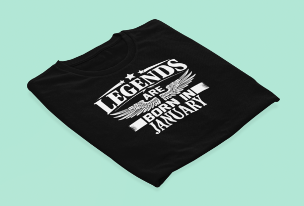 Legends are Born in Birthday T-Shirt