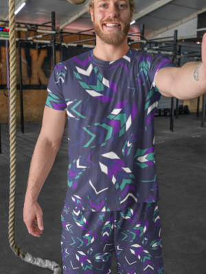 Gamer Punk All Over Printed Co-ord Set of Men