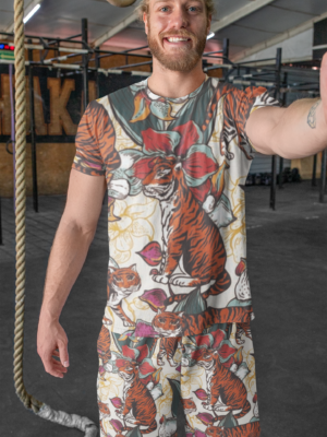 Tiger Tribe All Over Printed Co-ord Set of Men