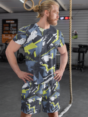 Neon pop All Over Printed Co-ord Set of Men