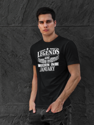 Legends are Born in Birthday T-Shirt