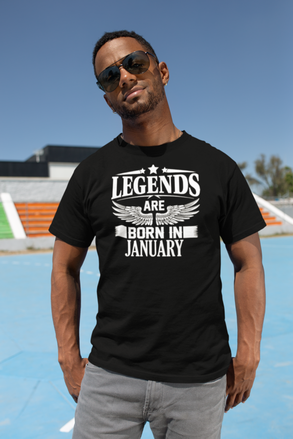 Legends are Born in Birthday T-Shirt