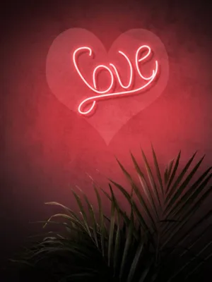 Love Romantic Neon Lights