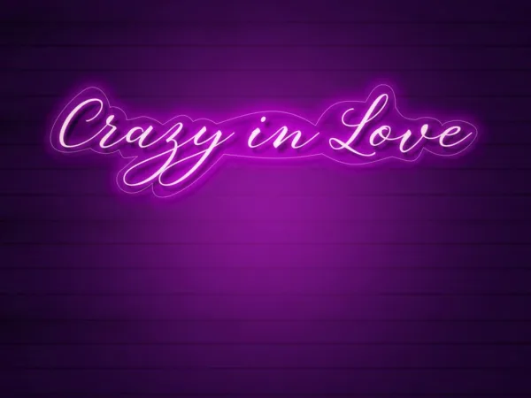 Crazy In Love Romantic Neon Lights