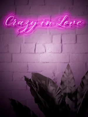 Crazy In Love Romantic Neon Lights