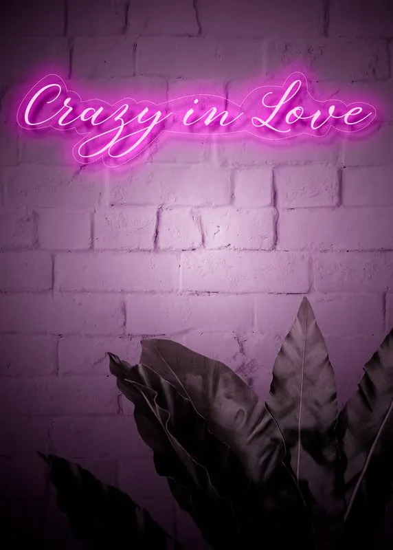 Crazy In Love Romantic Neon Lights