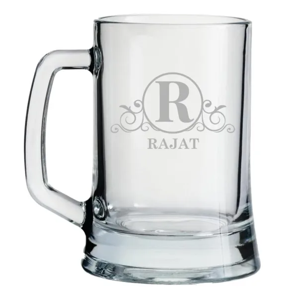 Personalized Name Engraved Beer Mug