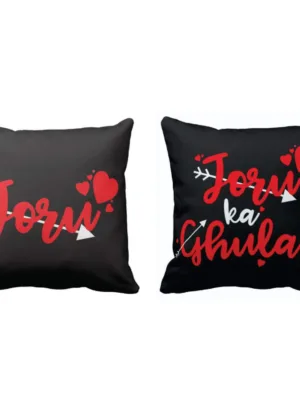 Valentine Gifts Cushion Covers Joru & Joru ka Gulam Set of 2