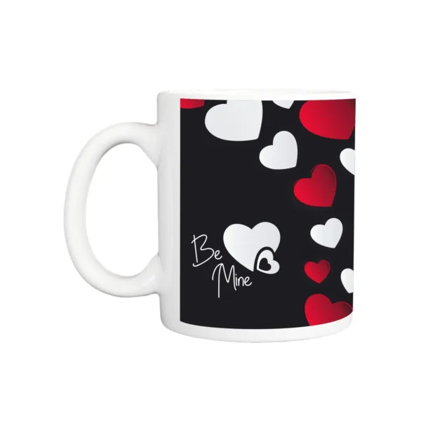 Valentine Special Gift Combo Be Mine Coffee Mug & Bunch Of Roses