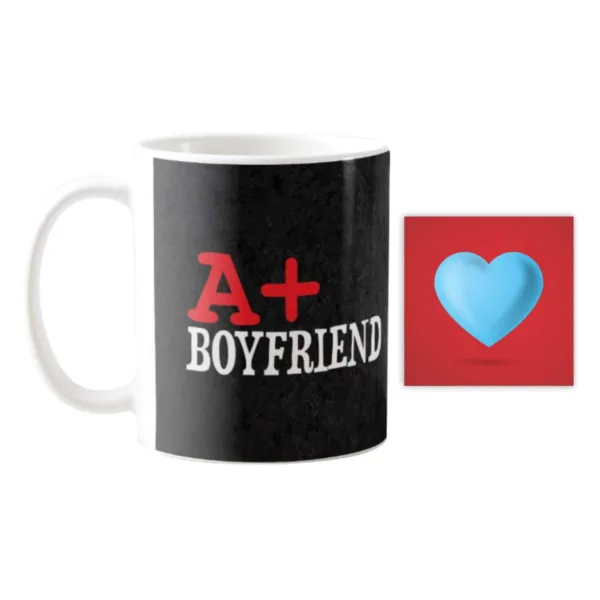 Valentine Gifts Coffee Mug  A+ Boyfriend For Boyfriend