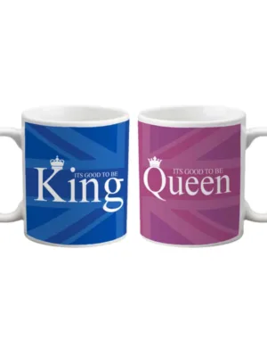 Valentine Gifts Coffee Mugs It's Good To Be King & Queen