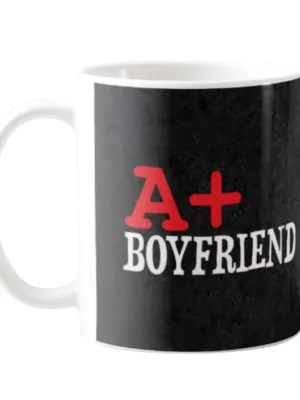 Valentine Gifts Coffee Mug  A+ Boyfriend For Boyfriend