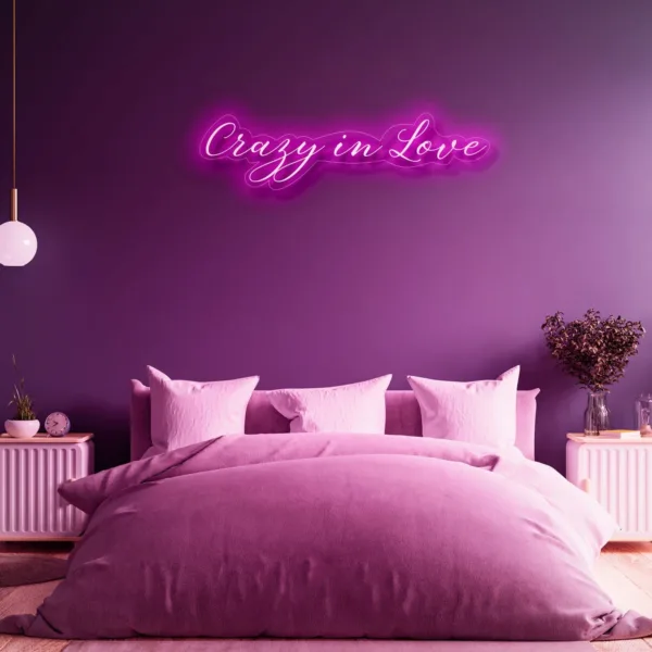 Crazy In Love Romantic Neon Lights