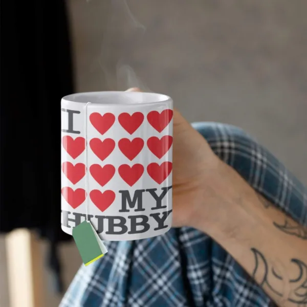 Valentine Gift Coffee Mug I Love My Hubby For Husband