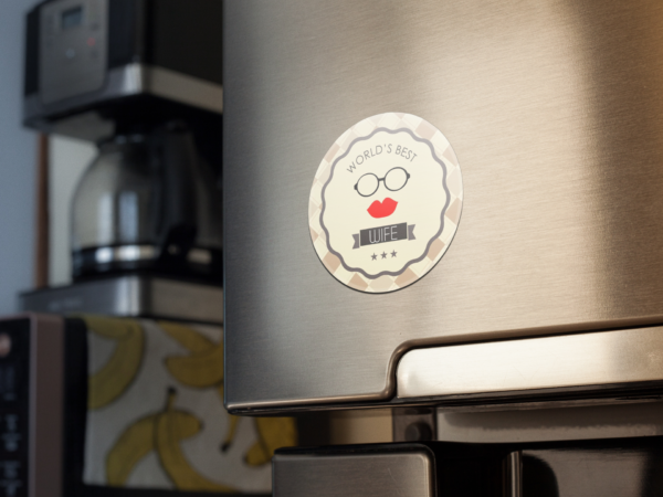 Valentine Gift Fridge Magnet World's Best Wife