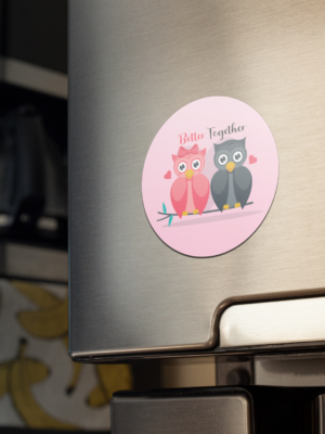 Valentine Fridge Magnet Better Together For Couples