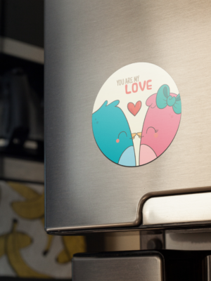 Valentine Fridge Magnet You are My Love For Husband Wife