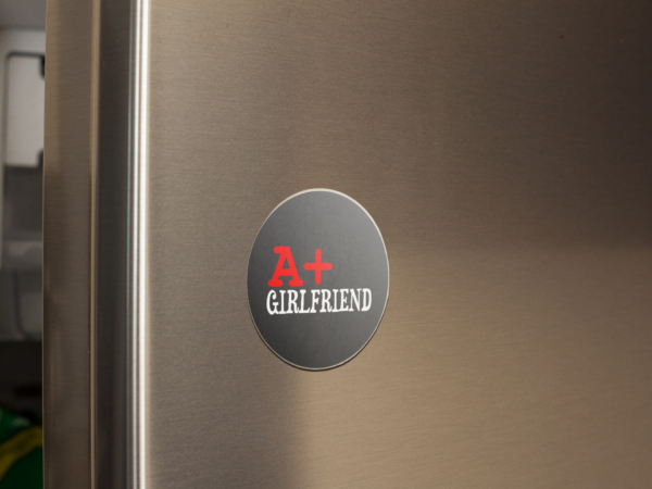 Valentine Gift  A+ Girlfriend Printed Fridge Magnet