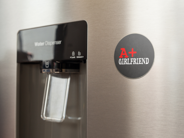 Valentine Gift  A+ Girlfriend Printed Fridge Magnet