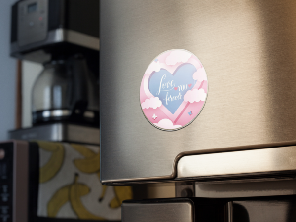 Valentine Gift Love You Forever Fridge Magnet