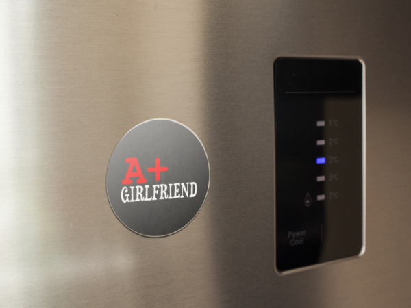 Valentine Gift  A+ Girlfriend Printed Fridge Magnet