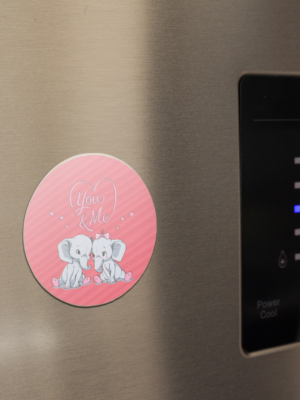 template-of-a-magnet-on-a-fridge-door-a14791