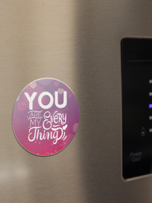 template-of-a-magnet-on-a-fridge-door-a14791