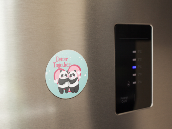 Valentine Gift Better Together Cute Panda Fridge Magnet