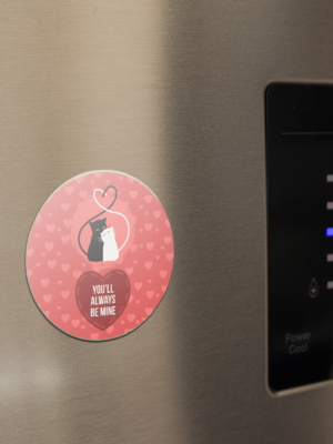 template-of-a-magnet-on-a-fridge-door-a14791