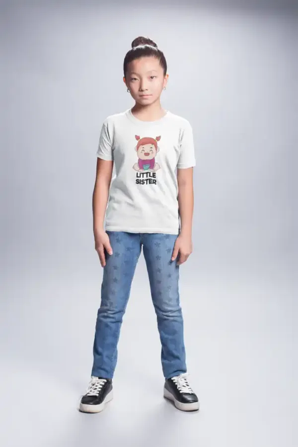 Baby little Sister Girls Drifit T-shirt