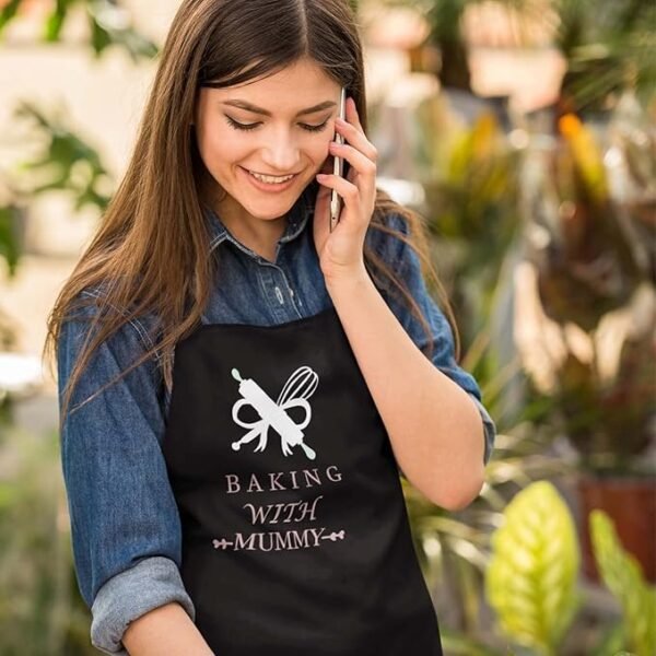 Baking With Mummy Kitchen Chef Apron For Mom
